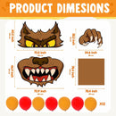 Halloween Werewolf Trunk or Treat Car Decorations Kit