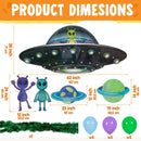 Halloween UFO Aliens Trunk Or Treat Car Decorations Kit