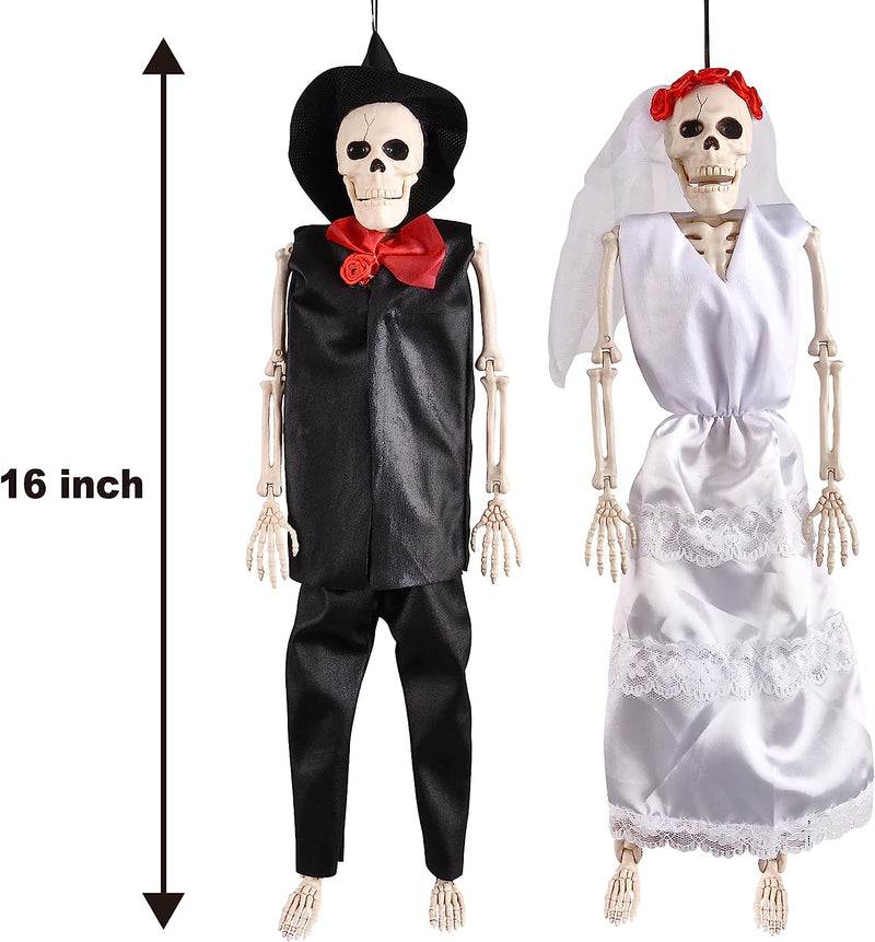 Wedding Bride and Groom Skeleton