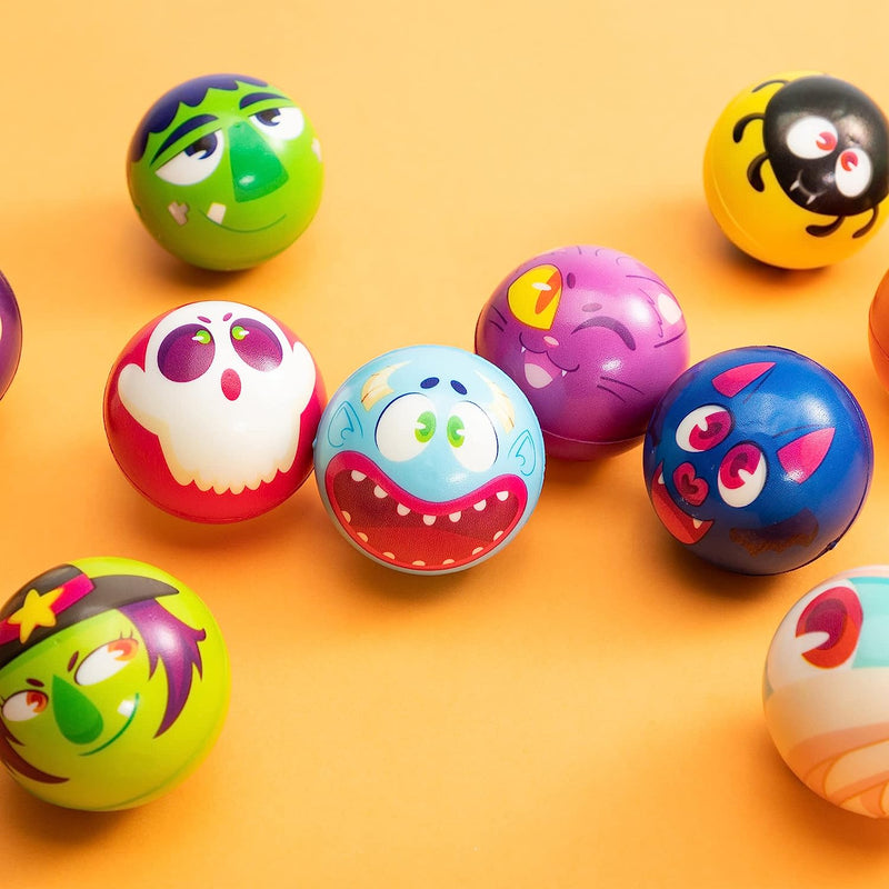 24 Halloween Theme Stress Balls