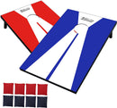 3x2ft July 4th Cornhole Set with 8 Classic Bags