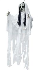 43in Ghost Girl with Light-up Head