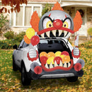 Halloween Trunk Or Treat Car Decorations Kit, Clown Car Stickers