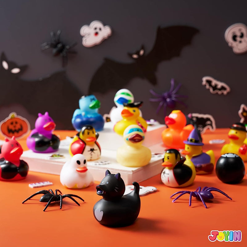18 Halloween Novelty Assorted Rubber Ducks