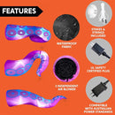 Joiedomi 3 PCS Halloween Inflatable Octopus Tentacles - LED Outdoor Decor