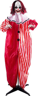 68in Halloween Standing Scary Clown Decoration