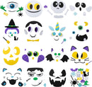 Foam Pumpkin Stickers, 15 Pack