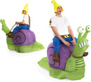 JOYIN Inflatable Gnome Snail Costume - Ride-On Blow Up Halloween Suit