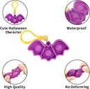 Halloween Bubble  Toy 6 Halloween Character Designs, 12 Pcs