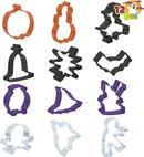Halloween Cookie Cutter Set, 12 Pcs