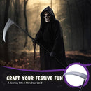 JOYIN 52-Inch Grim Reaper Scythe - Oversized Halloween Costume Prop