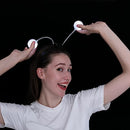 LED Martian Head Bopper (Silver), 3 Pack