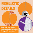 White Ghost with Spring, 6 Pcs