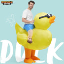 JOYIN Adult Inflatable Dinosaur Costume - Ride-On T-Rex Halloween Outfit