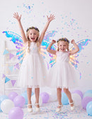 JOYIN Electric Butterfly Wings with Music & LED - Kids Halloween Costume