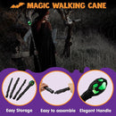JOYIN LED Light-Up Witch Staff - Vintage Halloween Costume Prop