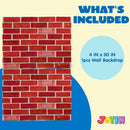 30 Ft Brick Wall Backdrop