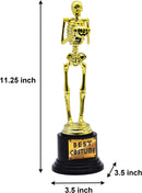 5 Halloween Best Costume Skeleton Trophy