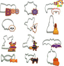 Stainless Steel Biscuit Cutters, 12 Pcs