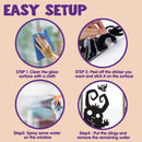 Halloween Window Clings ( Monster)