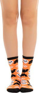 6-Pack Halloween Holiday Socks  for Women