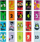 Bean Bag Toss Game with Tin Cans, 13 Pcs