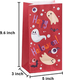 9 Design Trick or Treat Bags, 72 Pcs