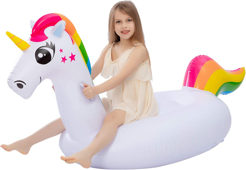 SLOOSH - inflatable ride a unicorn costume Pool Float