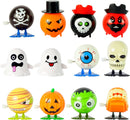 Halloween Prefilled Pumpkin Box with Wind Up Toys, 12 Pcs