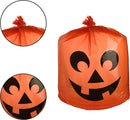 Halloween Plastic Lawn Leaf Bags ,6 Pcs