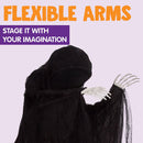 5 Ft Dark Hanging Grim Reaper