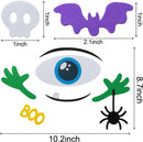 Foam Pumpkin Stickers, 15 Pack