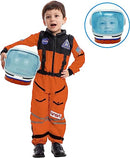 Helmet Blue and Orange Kid Astronaut