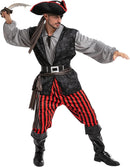JOYIN Men's Halloween Pirate Costume with Shirt, Vest & Hat
