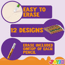 Halloween Pencil 108 Pcs