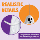 White Ghost with Spring, 6 Pcs