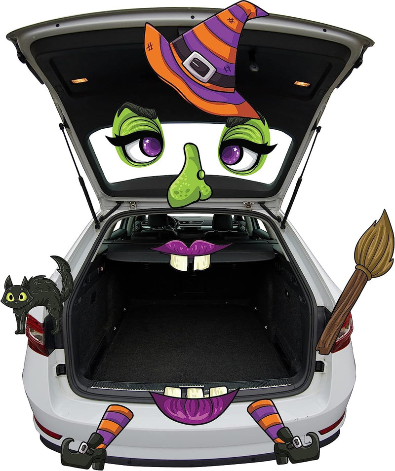 Halloween Witch Trunk or Treat Car Archway