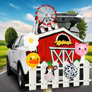 Halloween Trunk Or Treat Car Decorations Kit, Farm House