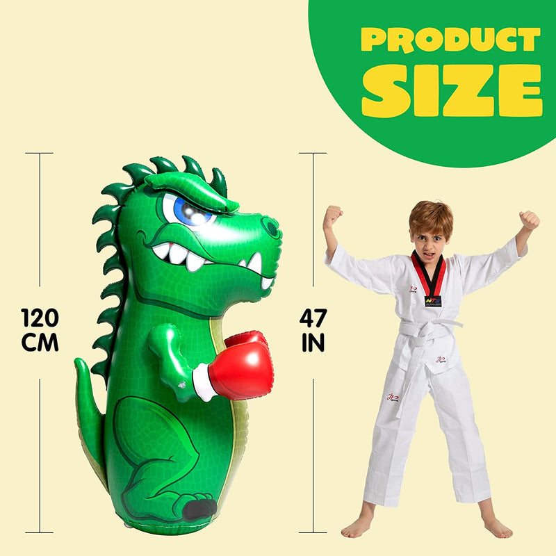 47in Inflatable T-Rex Punching Bag