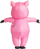 JOYIN Adult Inflatable Pig Costume - Full Body Pink Blow Up Halloween Suit