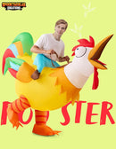 JOYIN Adult Inflatable Chicken Costume - Ride-On Rooster Halloween Outfit