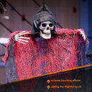 JOYIN 5 Pack 27.6" Hanging Grim Reaper & Ghost Decorations for Halloween Yard Graveyard Outdoor