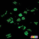 JOYIN 306 PCS Halloween Glow Temporary Tattoos - 42 Designs for Kids