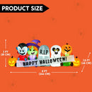 Joiedomi 8 Ft Inflatable Halloween Pumpkin Ghost Vampire Witch Set