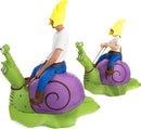 JOYIN Inflatable Gnome Snail Costume - Ride-On Blow Up Halloween Suit
