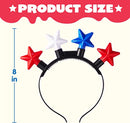 3Pcs Patriotic LED Headbands