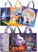Halloween Trick Or Treat Tote Bags, 12 Pack
