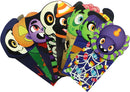 Halloween Die-Cut Flip Over Gift Bags, 24 Pcs