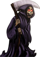 16.34" Grim Reaper Yard Stake Signs, 6 pack