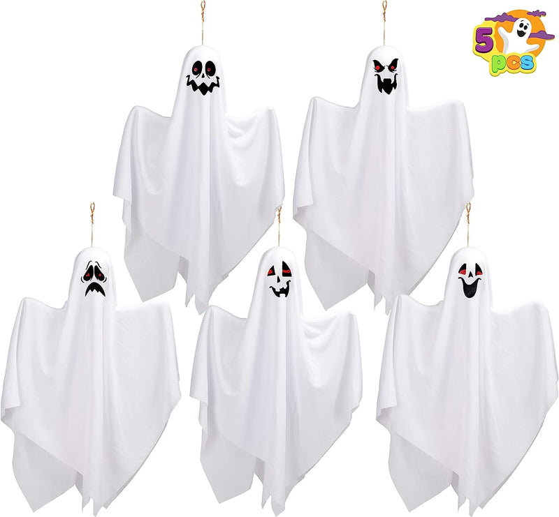27.5in Hanging Ghosts, 5 Pack